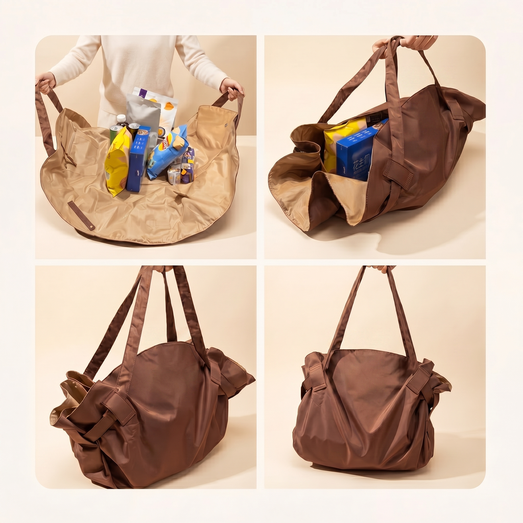 Le sac dépliable CARRYHALL  - un sac, mille usages